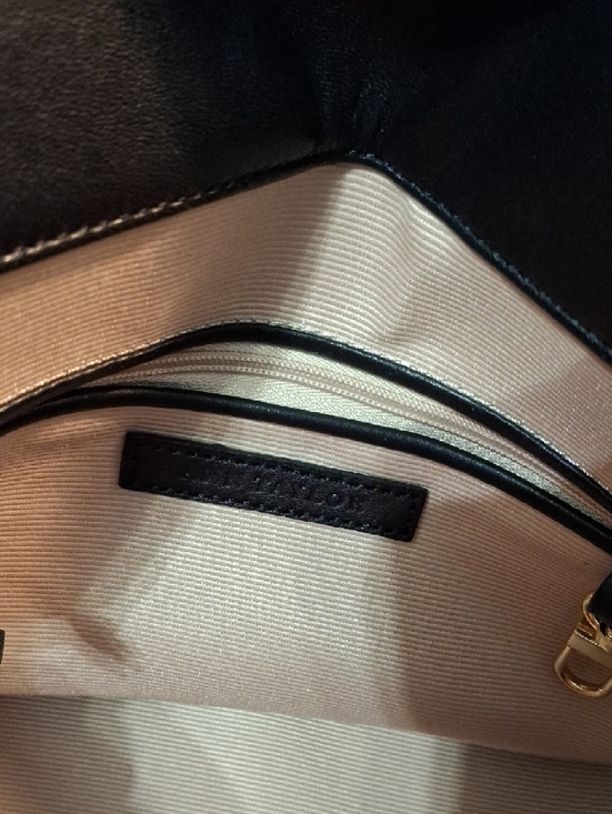 Ann Taylor Leopard Print Shoulder Bag with Black Accents - Picture 12 of 13